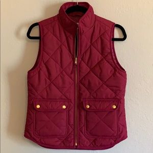 J. Crew pink Excursion vest size: XS